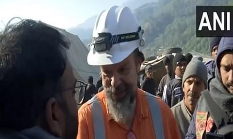 International Tunneling Expert Arnold Dix (ANI)