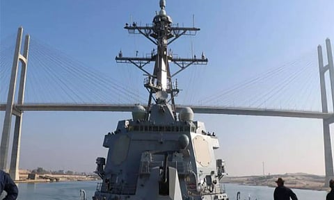 US Navy ship shoots down Houthi-controlled drones fired from Yemen