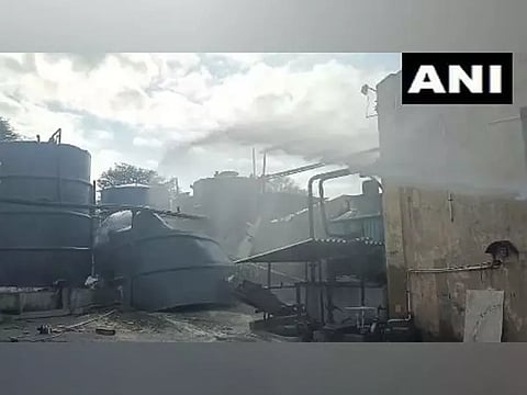 Chemical tank bursts in Ranipet