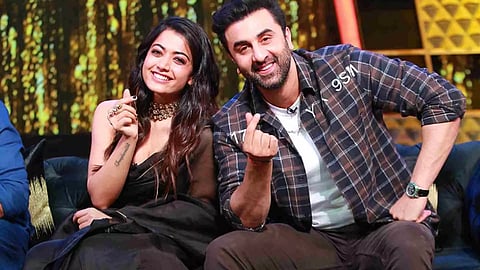Ranbir Kapoor and Rashmika Mandanna