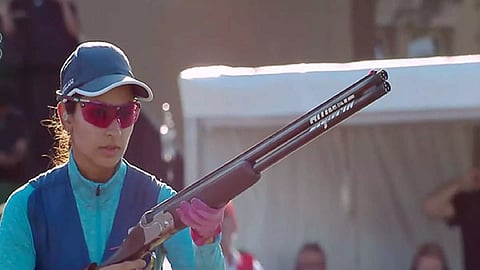 India shooter Ganemat Sekhon (Image: NRAI)