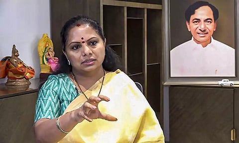 BRS MLC K Kavitha (PTI)