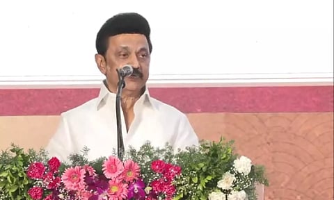 Chief Minister M K Stalin