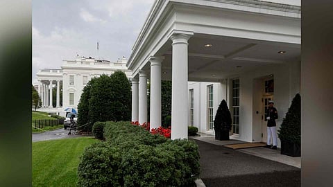 A general view of the West Wing of the White House (Photo Credit: X)