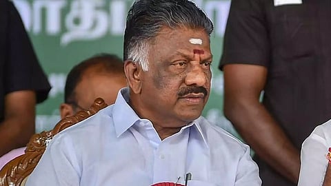 &nbsp;Former chief minister and ousted AIADMK leader O Panneerselvam (Photo/PTI)