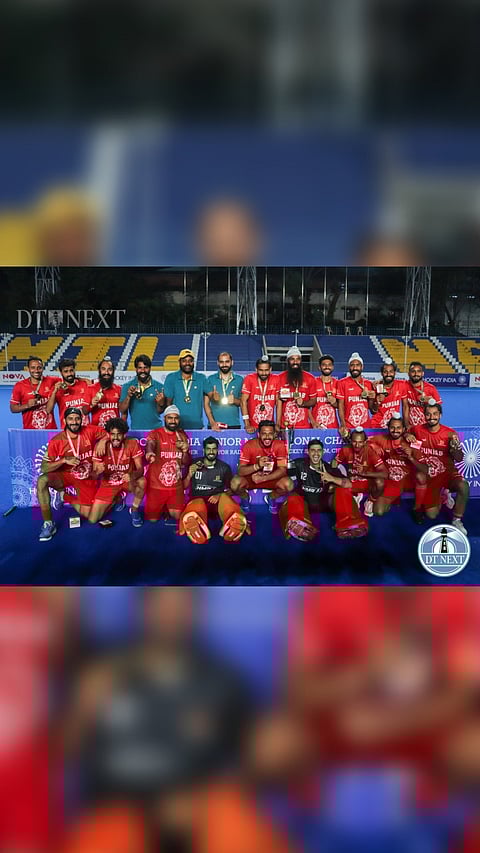 Hockey Nationals 2023: Punjab beats Haryana to clinch title in penalty shootout