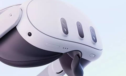 &nbsp;Quest 3 headset (Photo: IANS)