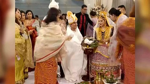 Randeep Hooda, Lin Laishram (Image/ANI)