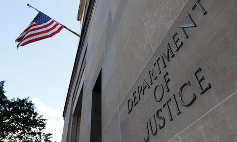 US Department of Justice (Photo: Reuters)