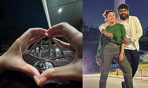 Vignesh Shivan gifts Mercedes Maybach to Nayanthara Photo: (Instagram/Nayanthara)