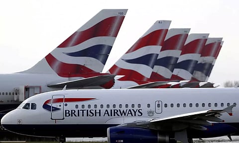British Airways flight was delayed following a technical snag