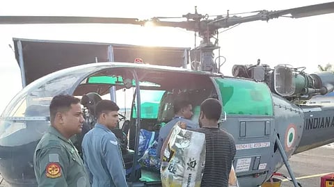 Visuals from the spot (IANS)