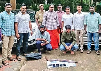 Three of gang arrested for trading sand boa in Salem; one absconds