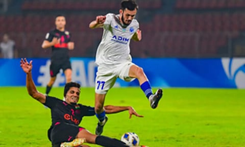 &nbsp;Mumbai City FC suffer a narrow defeat against PFC Navbahor Namangan (Photo: IANS)&nbsp;
