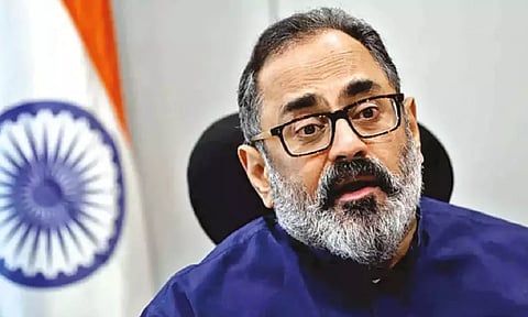 Union Minister Rajeev Chandrasekhar