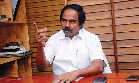Senior DMK leader and Padmanabhapuram MLA T Mano Thangaraj