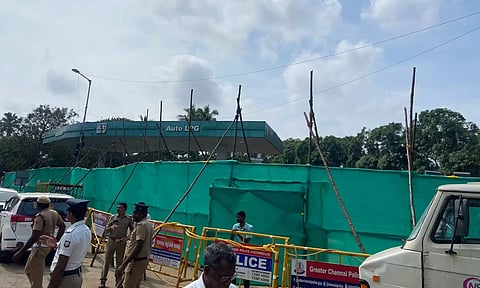 Visual from the spot