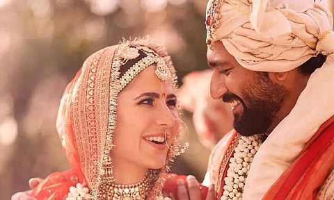 Vicky Kaushal with Katrina Kaif (Instagram)