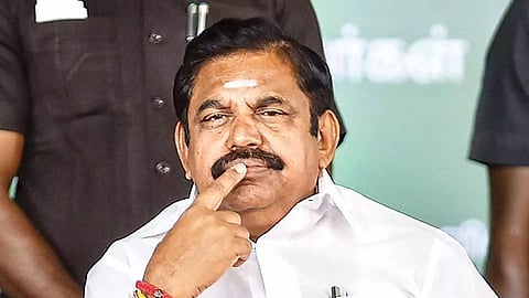 Leader of Opposition Edappadi K Palaniswami