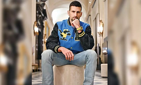 Defending champion Novak Djokovic