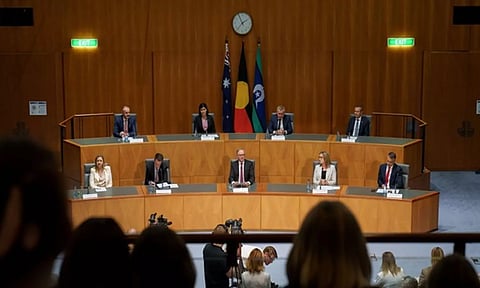 Australian PM Anthony Albanese at the national Cabinet meeting (Photo/X @AlboMP)