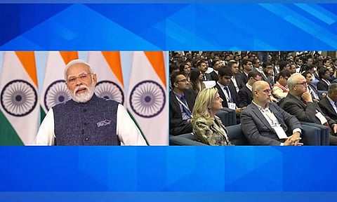 Prime Minister Narendra Modi at the InFinity Forum (ANI)