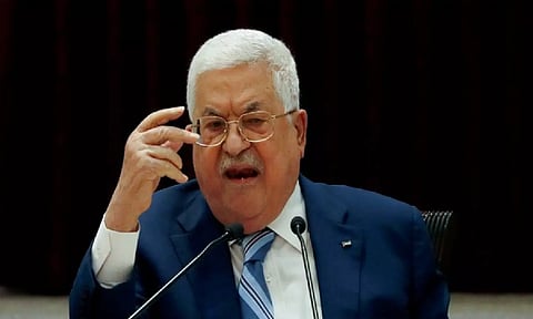 Palestinian President Mahmoud Abbas