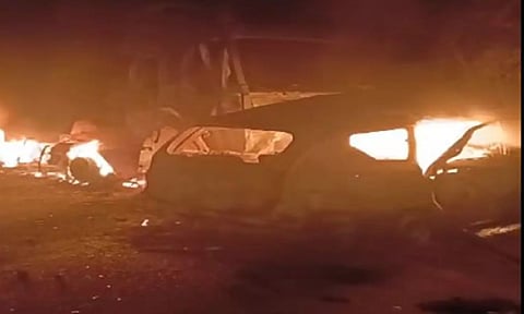 Visual from the spot. (ANI)