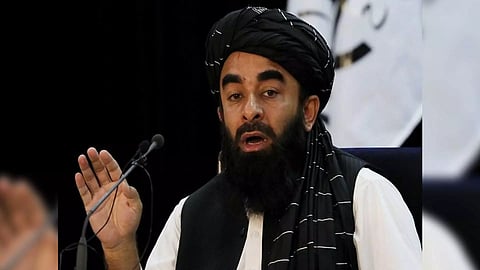 Afghan Taliban spokesperson Zabihullah Mujahid (Photo/ANI)