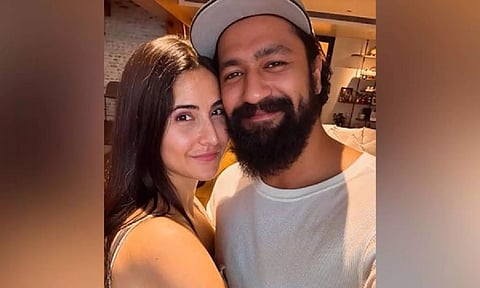 Katrina Kaif with Vicky Kaushal (Instagram\@katrinakaif)
