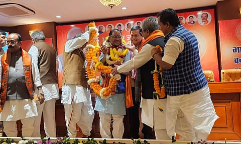 BJP's Vishnu Deo Sai (X\@BJP4CGState)