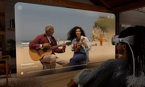 Spatial videos come to life in Apple Vision Pro (Photo: Apple)