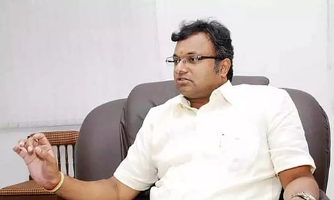 Congress MP Karti Chidambaram