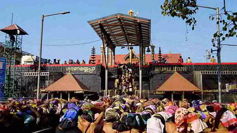 &nbsp;Lord Ayyappa shrine in Sabarimala&nbsp;