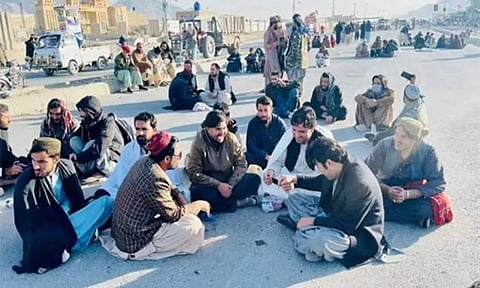 PTM chief Manzoor Pashteen remain in custody, protests intensify. ANI