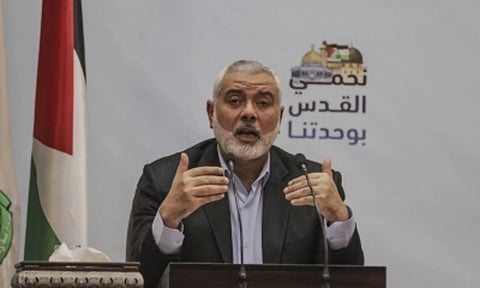 Hamas leader Ismail Haniyeh (Photo: IANS)&nbsp;