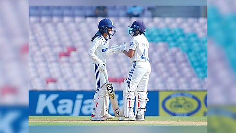 Jemimah Rodrigues and Shubha Satheesh (Photo: BCCI/X)