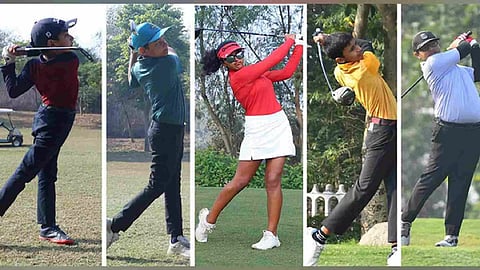 Nihal Cheema, Kabir Goyal, Danish, Bainsla, Ananyaa in 5th leg of US Kids Golf (Image: US Kids Golf)