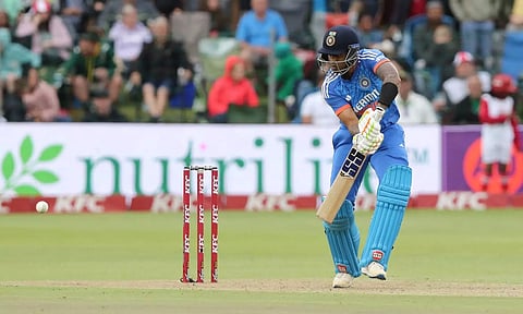 Suryakumar Yadav hits his 4th T20I century. (BCCI)