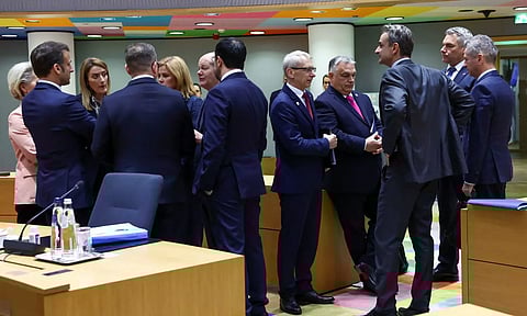 &nbsp;European Union leaders summit, Brussels (Photo: Reuters)