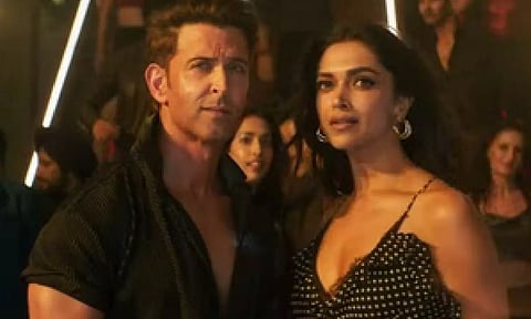 Hrithik Roshan and Deepika Padukone