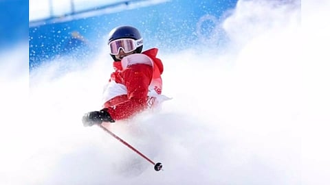 &nbsp;FIS Freeski Halfpipe World Cup season (Photo/IANS)&nbsp;