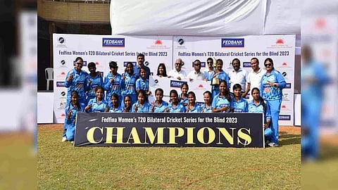 India Women's Blind Cricket Team (Image: CABI)