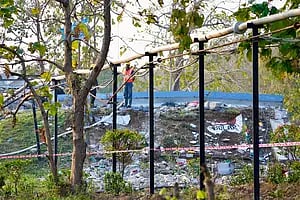 Visual from the spot