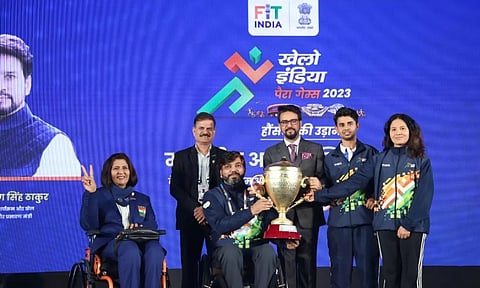 Over 1,400 para-athletes from 32 states &amp; Union Territories participated in the Khelo India Para Games.