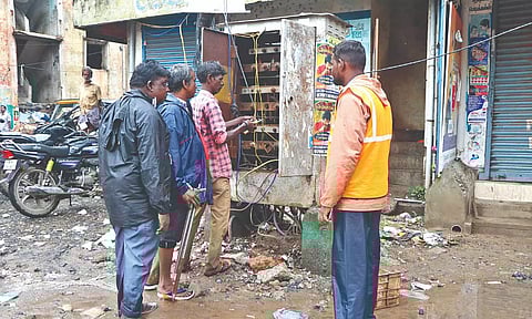 Some of the substations remained inaccessible for days due to severe flooding.