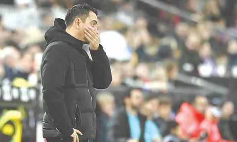 Xavi Hernandez, FC Barcelona coach