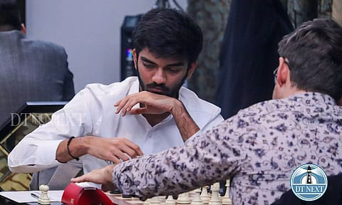 Grandmaster Gukesh D. (Photo credit: Hemanathan M)