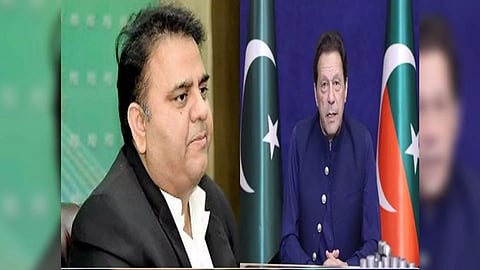 Former PTI leader Fawad Chaudhry, Former Pakistan PM Imran Khan (ANI)