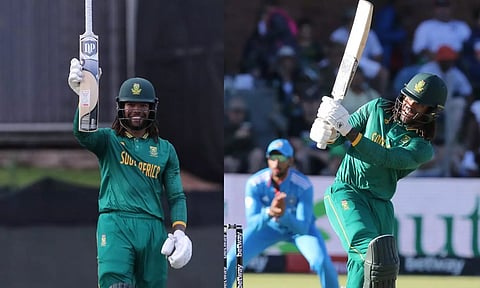 Tony de Zorzi during the second ODI match against India. (Photo credit: X/@ProteasMenCSA)